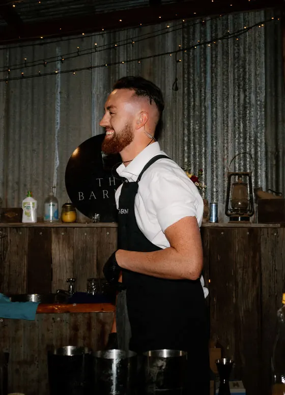 A hosted cocktail making class for a hens party